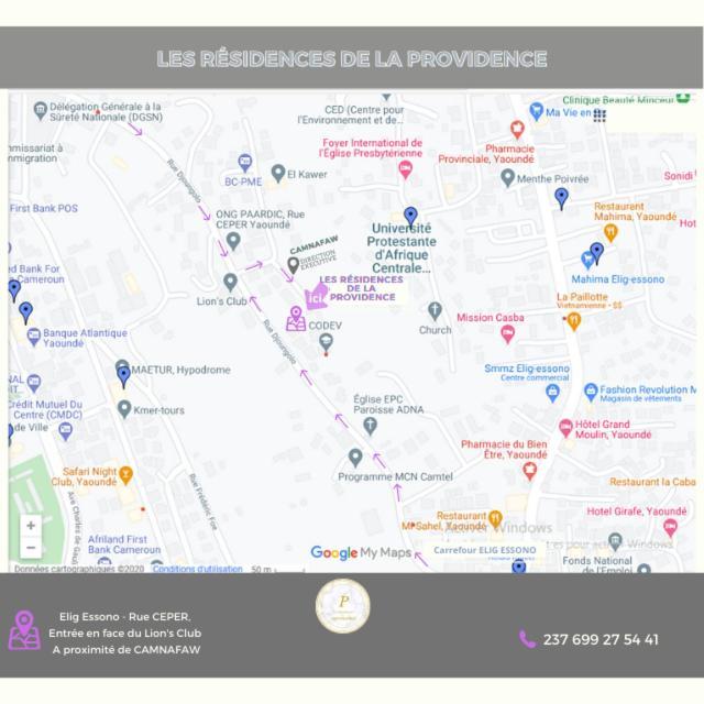 Les Residences De La Providence - Appart Hotel Yaoundé Exteriör bild